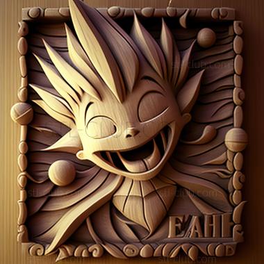 3D model st Happy from Fairy Tail Fairy Tail (STL)